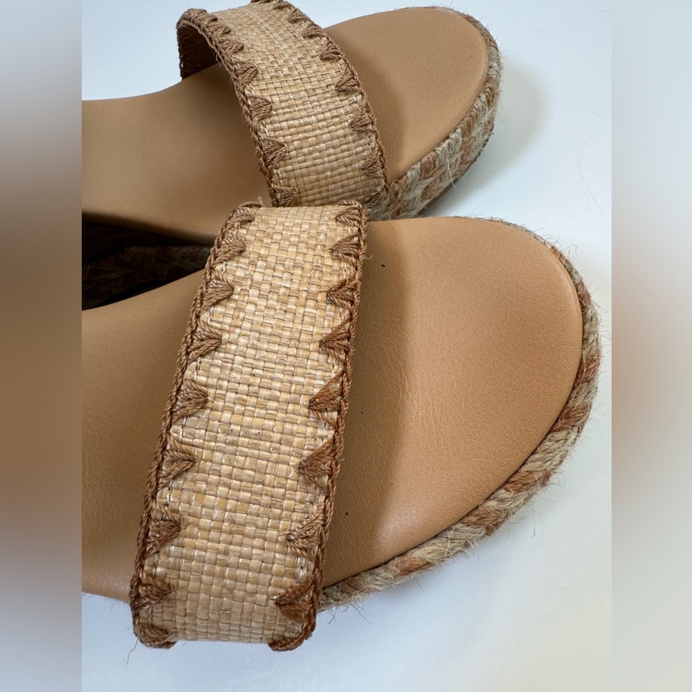 DV by Dolce Vita Enchant Women's Tan Wedge Sandals size 7.5 - Picture 12 of 16
